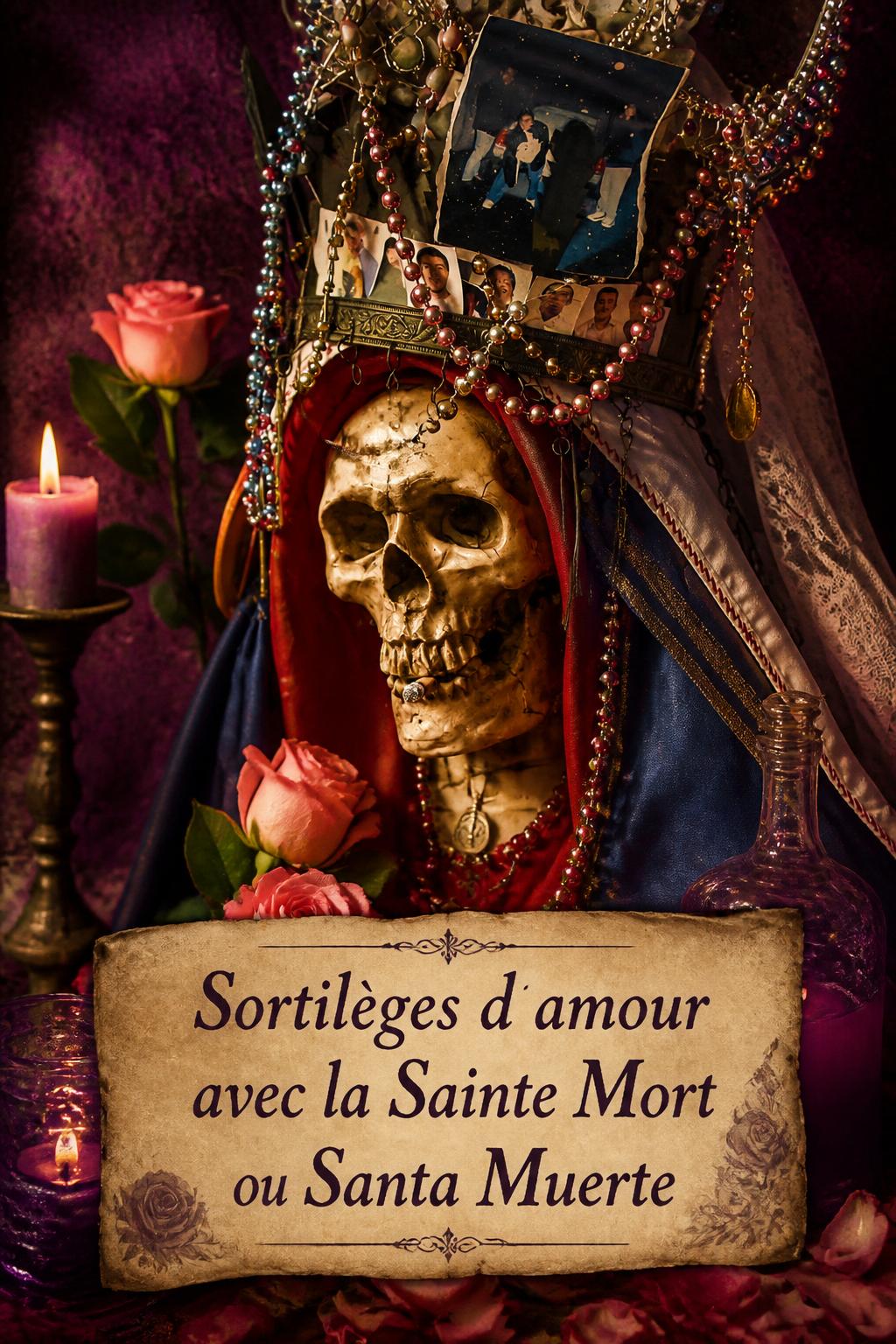 Sortilèges d'amour avec la Sainte Mort ou Santa Muerte