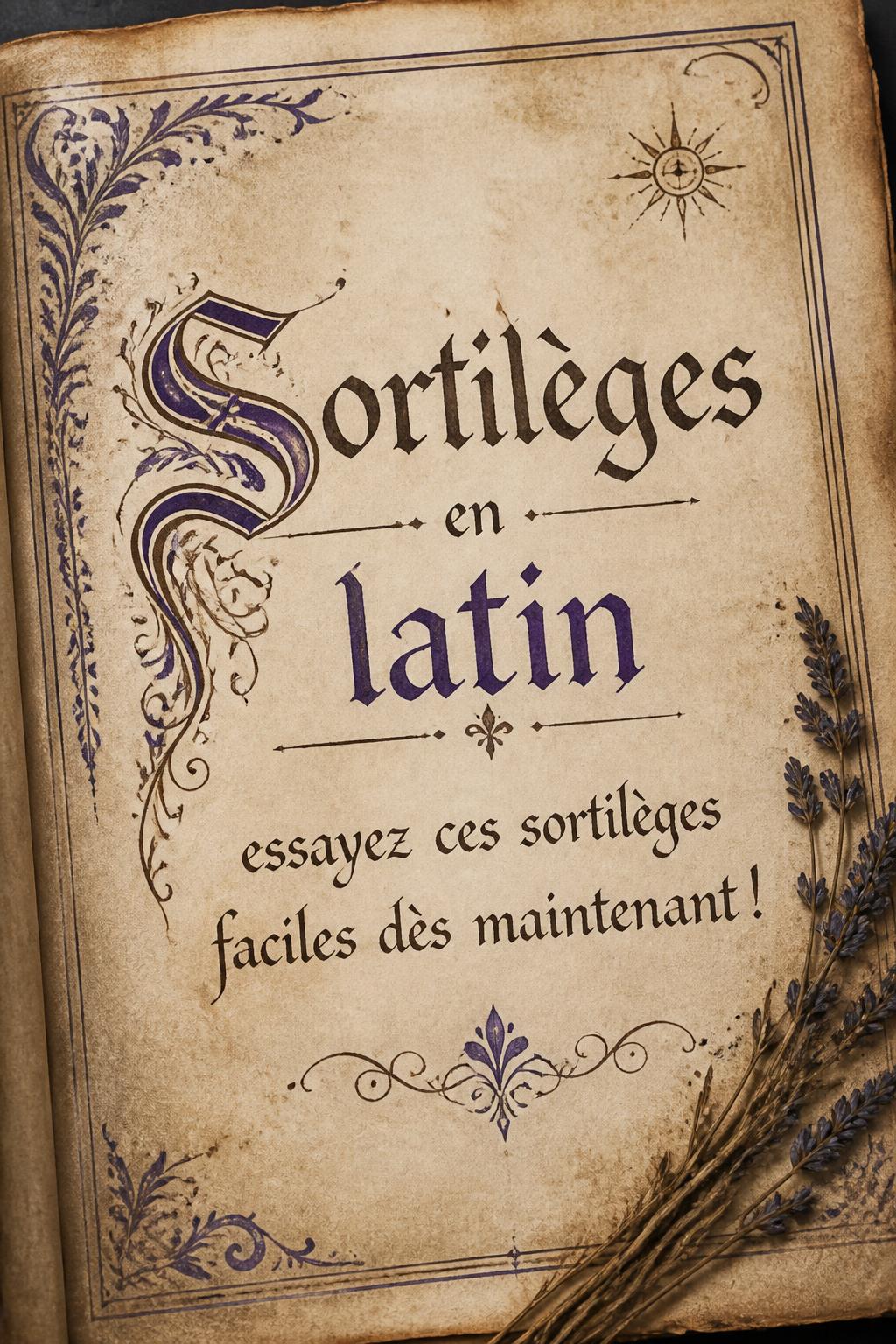 Sortilèges en latin, essayez ces sortilèges faciles dès maintenant !