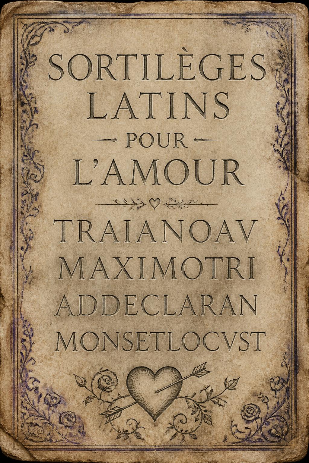 Sortilèges latins pour l'amour