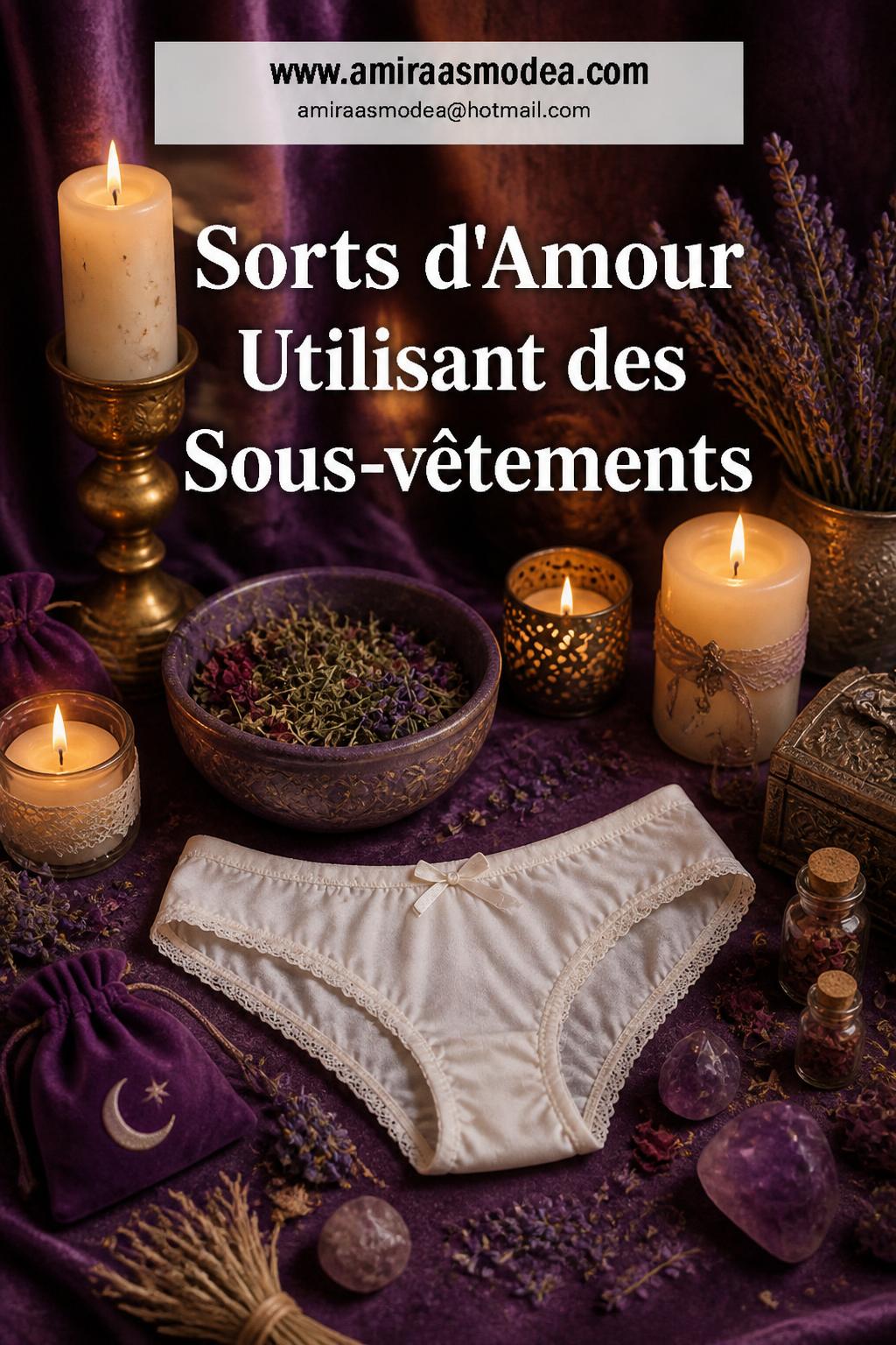 Sorts d'Amour Utilisant des Sous-vêtements
