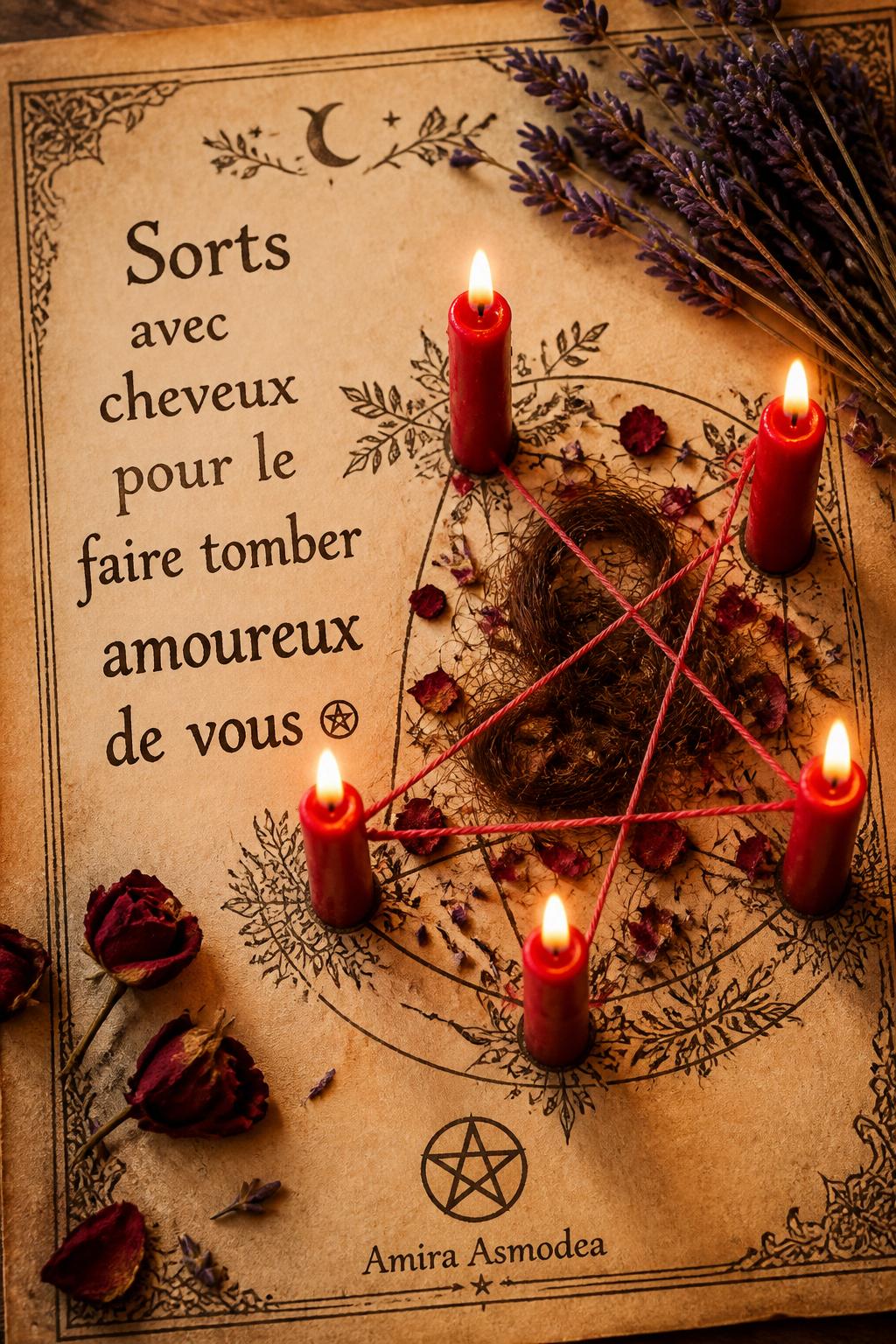 Sorts avec cheveux pour le faire tomber amoureux de vous ⊛
