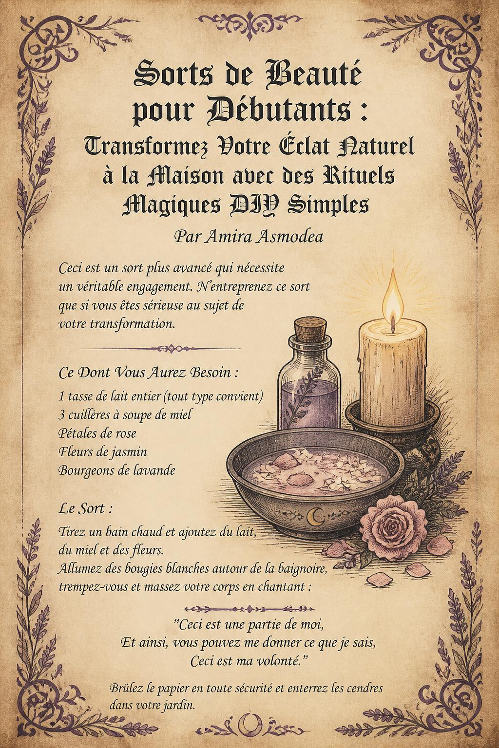 Sorts de Beauté pour Débutants : Transformez Votre Éclat Naturel à la Maison avec des Rituels Magiques DIY Simples Sorts de Beauté pour Débutants : Transformez Votre Éclat Naturel à la Maison avec des Rituels Magiques DIY Simples