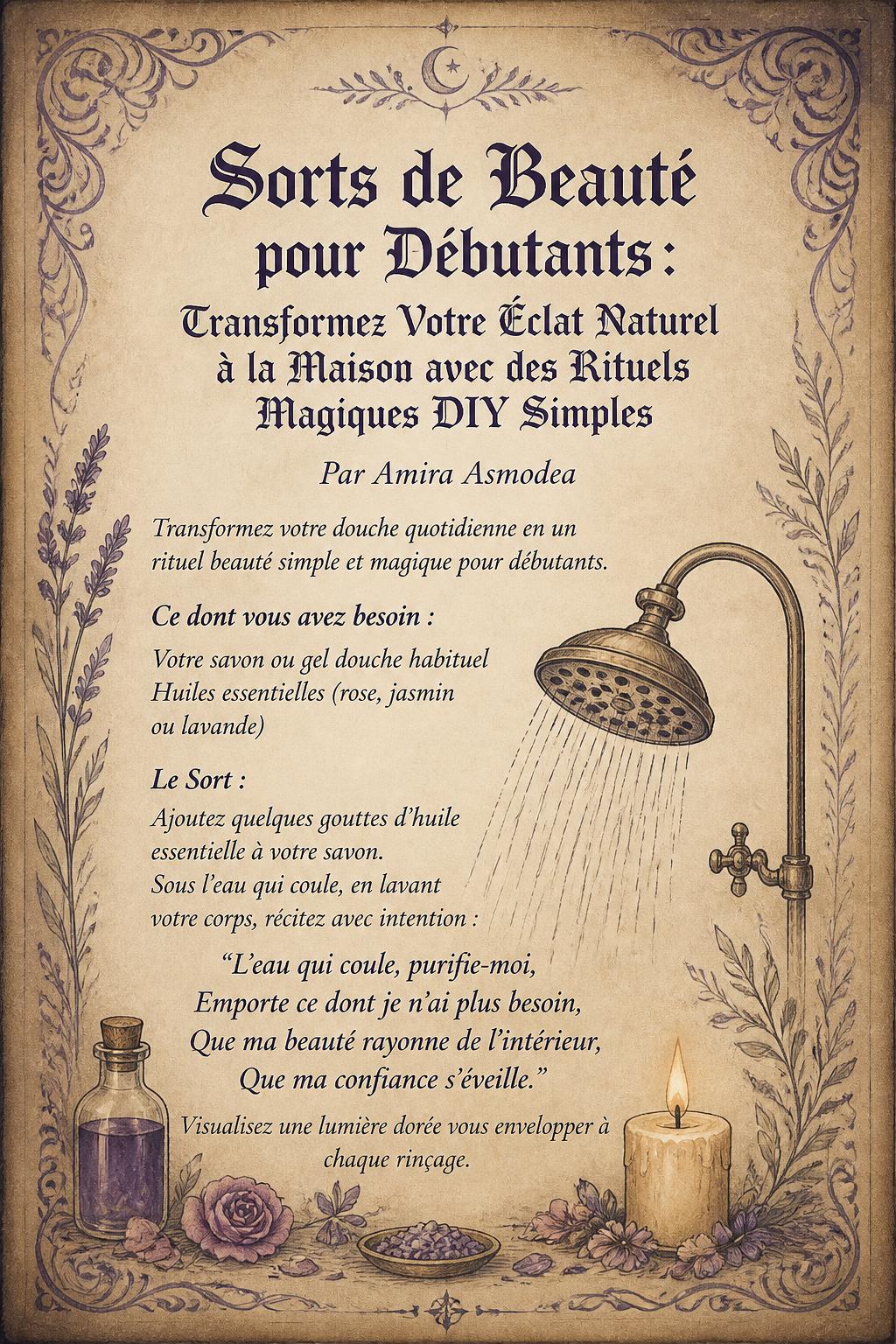 Sorts de Beauté pour Débutants : Transformez Votre Éclat Naturel à la Maison avec des Rituels Magiques DIY Simples Sorts de Beauté pour Débutants : Transformez Votre Éclat Naturel à la Maison avec des Rituels Magiques DIY Simples
