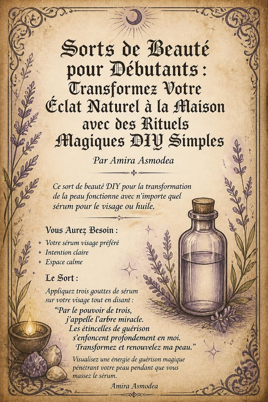 Sorts de Beauté pour Débutants : Transformez Votre Éclat Naturel à la Maison avec des Rituels Magiques DIY Simples Sorts de Beauté pour Débutants : Transformez Votre Éclat Naturel à la Maison avec des Rituels Magiques DIY Simples