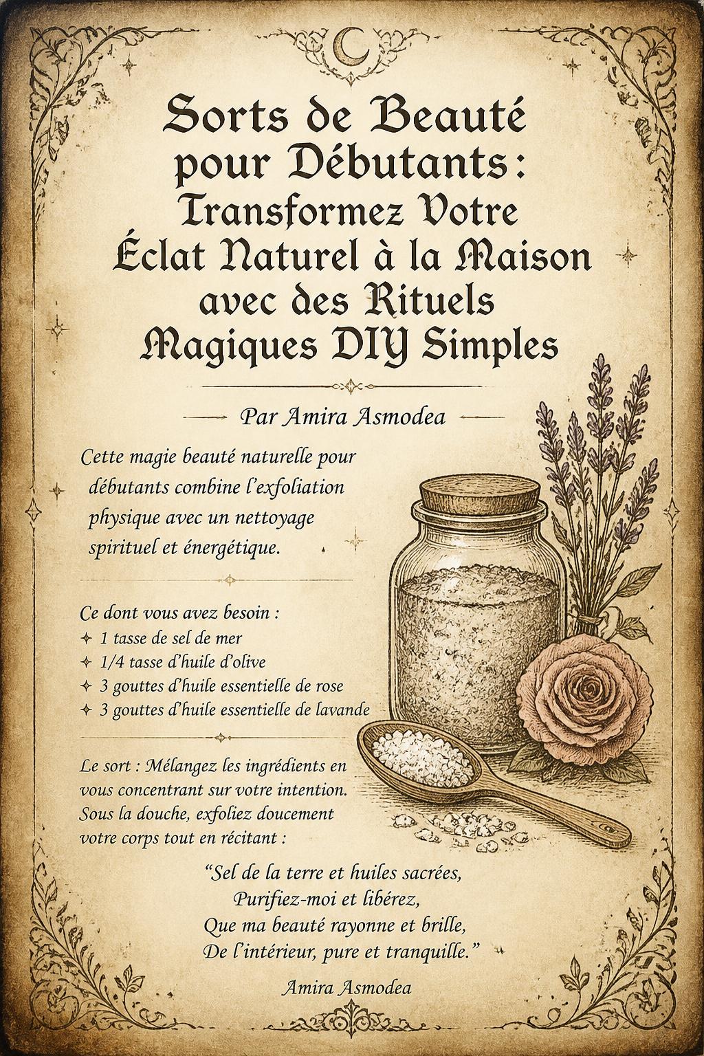 Sorts de Beauté pour Débutants : Transformez Votre Éclat Naturel à la Maison avec des Rituels Magiques DIY Simples Sorts de Beauté pour Débutants : Transformez Votre Éclat Naturel à la Maison avec des Rituels Magiques DIY Simples