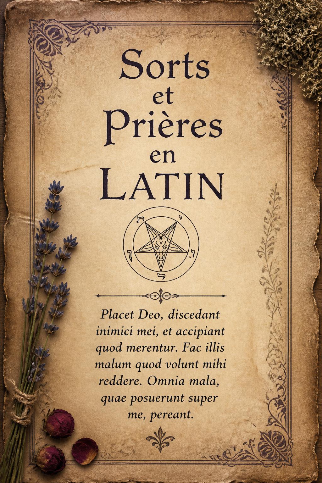 Sorts et Prières en Latin