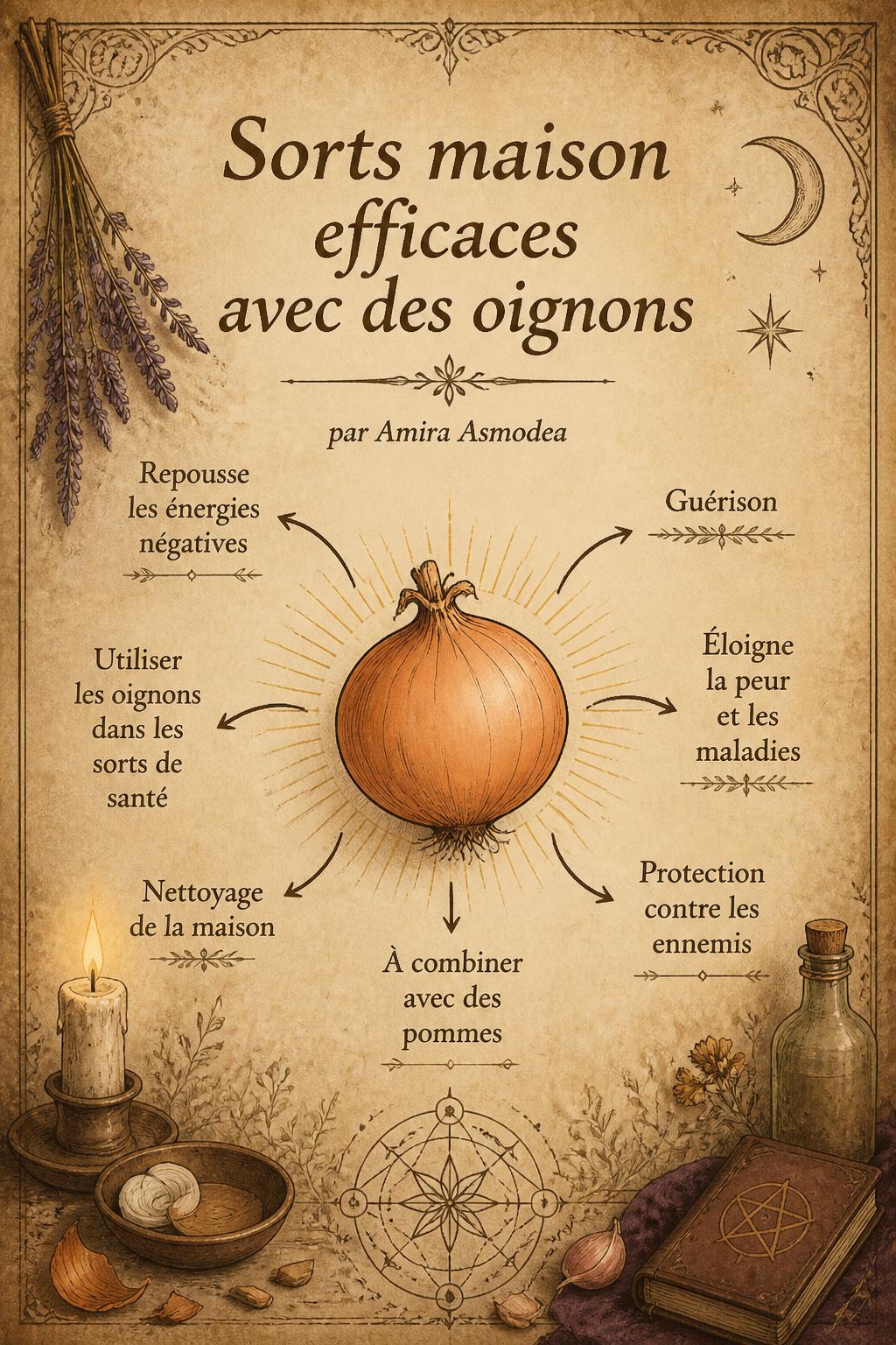 Sorts maison efficaces avec des oignons