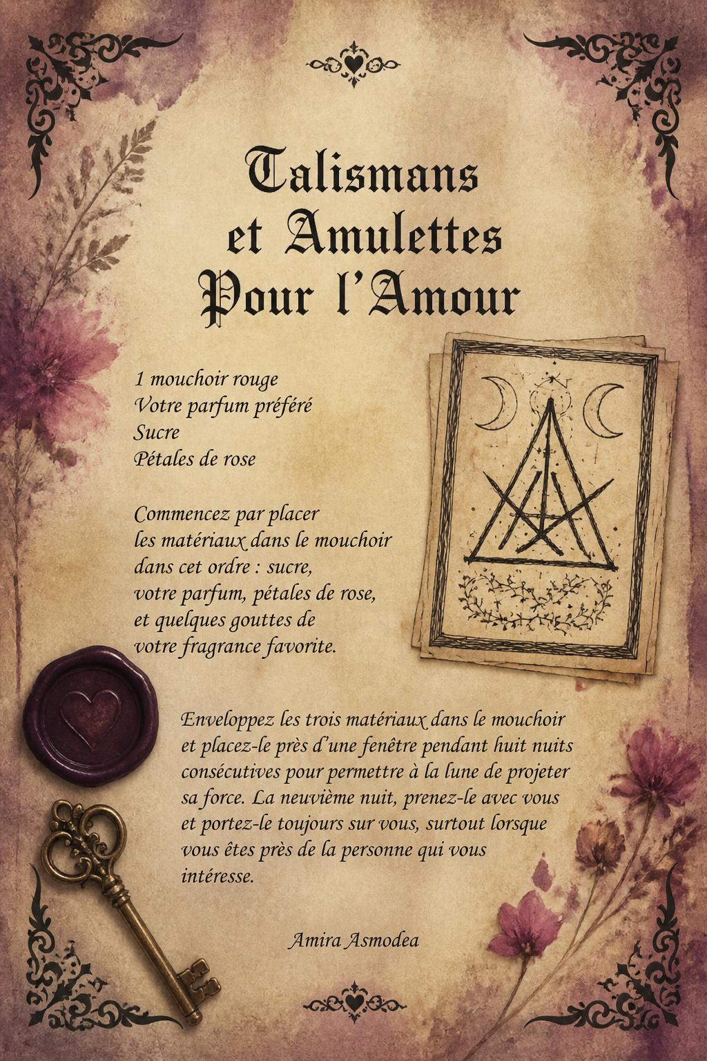 Talismans et Amulettes Pour l'Amour