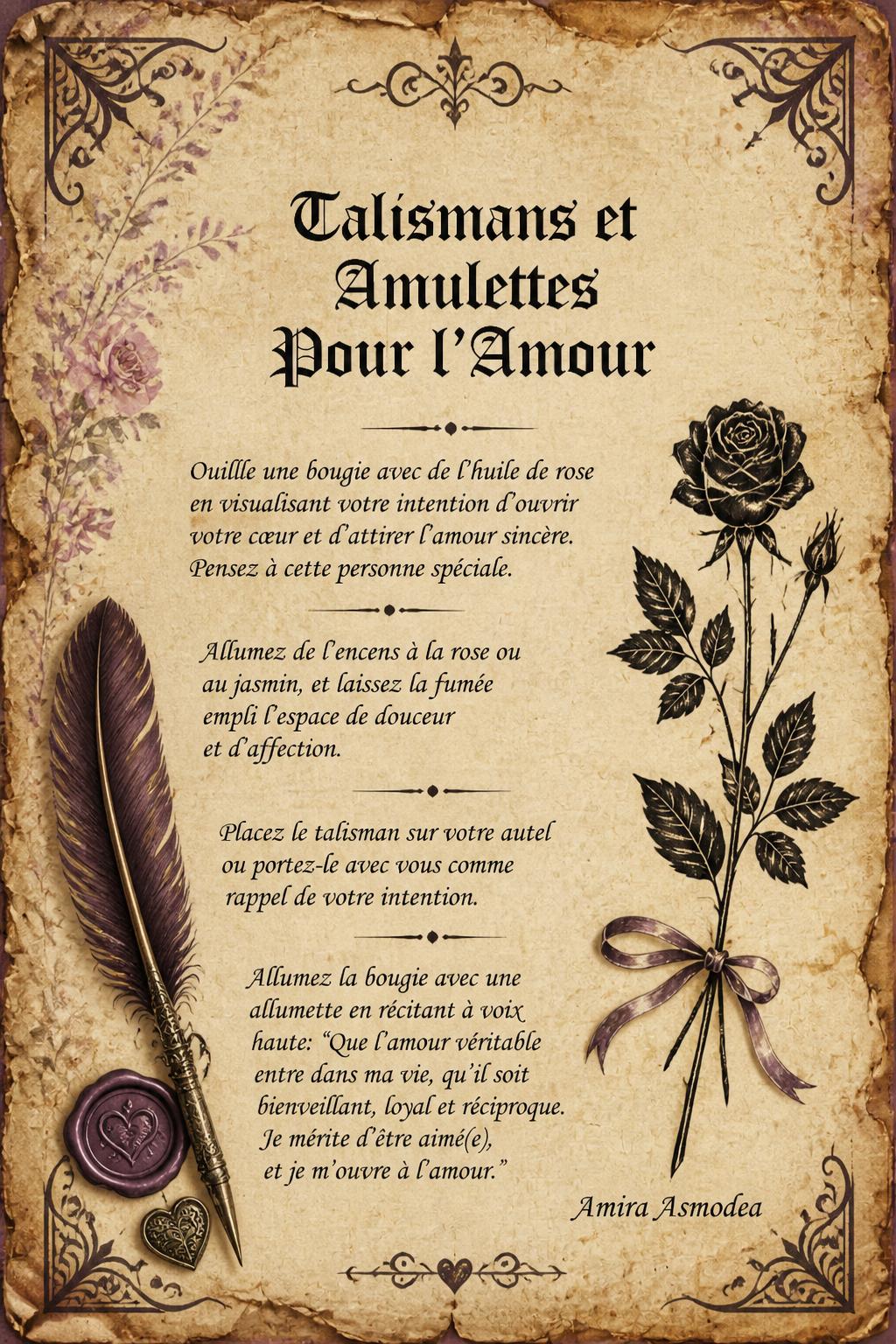 Talismans et Amulettes Pour l'Amour