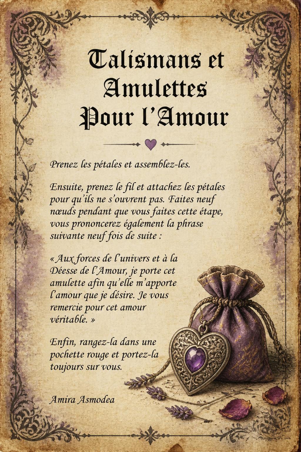 Talismans et Amulettes Pour l'Amour