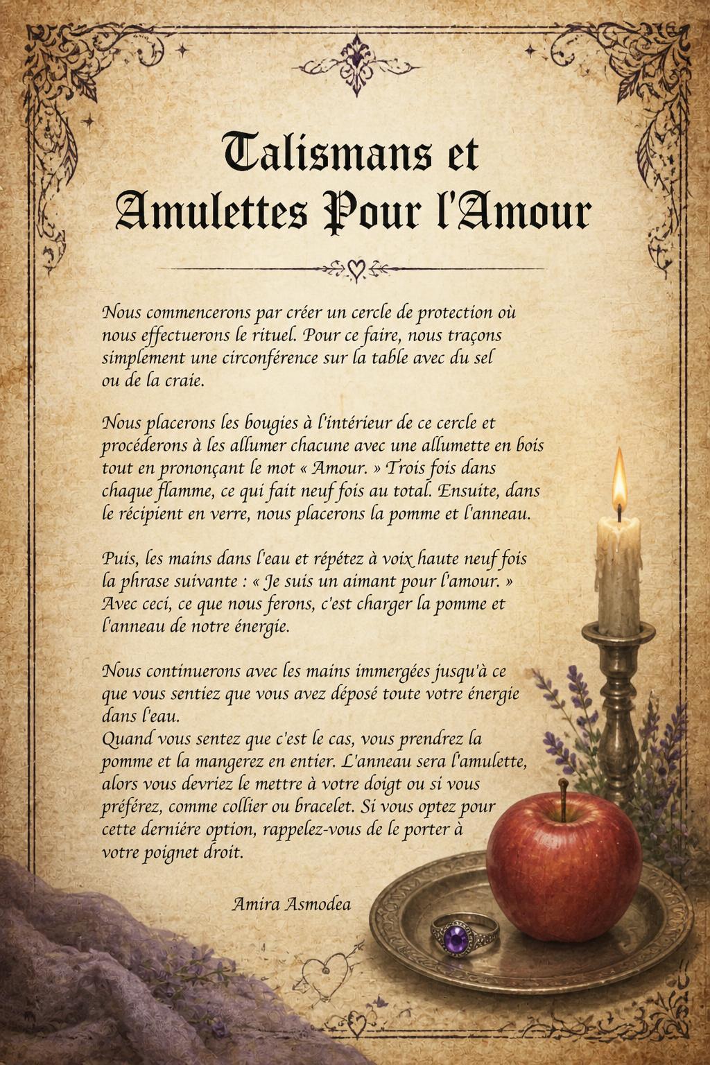 Talismans et Amulettes Pour l'Amour