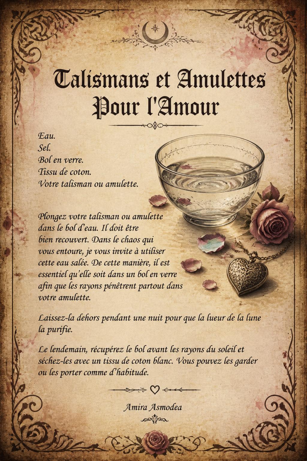 Talismans et Amulettes Pour l'Amour