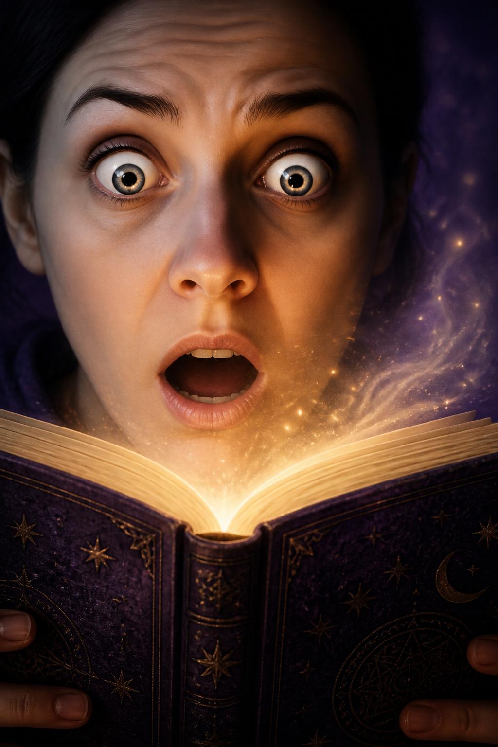 Vous ne croirez pas ce que j'ai trouvé dans un livre magique