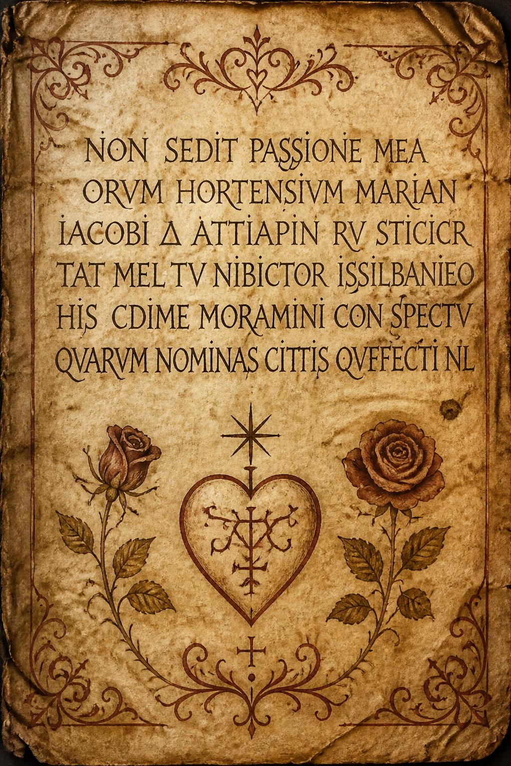 3 incantesimi d'amore in latino