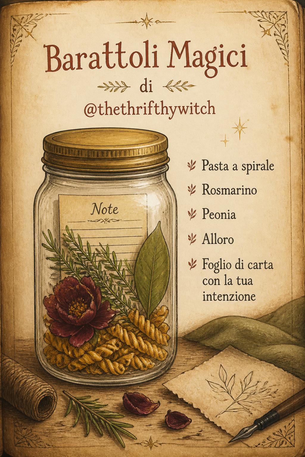 Barattoli Magici di @thethrifthywitch