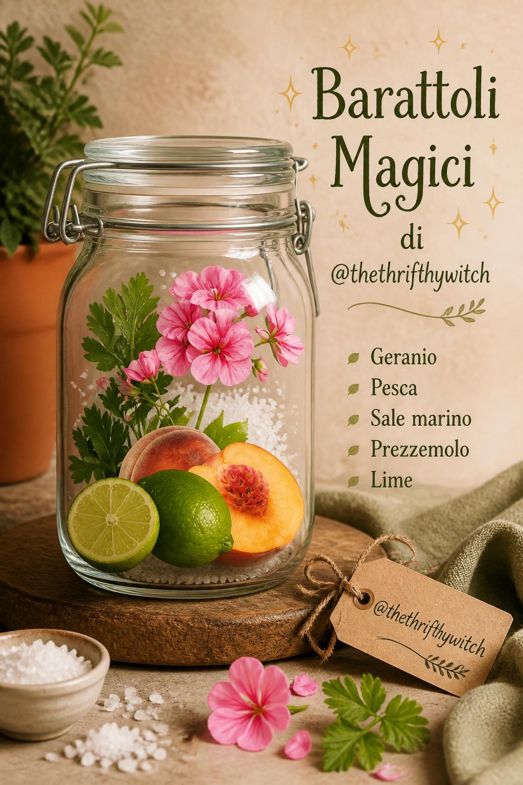 Barattoli Magici di @thethrifthywitch