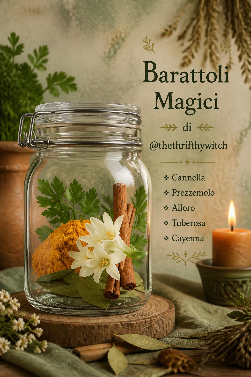Barattoli Magici di @thethrifthywitch