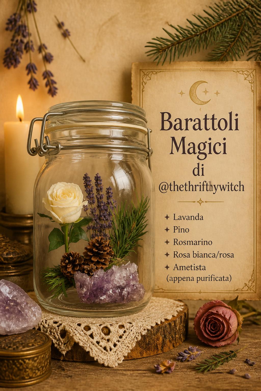 Barattoli Magici di @thethrifthywitch