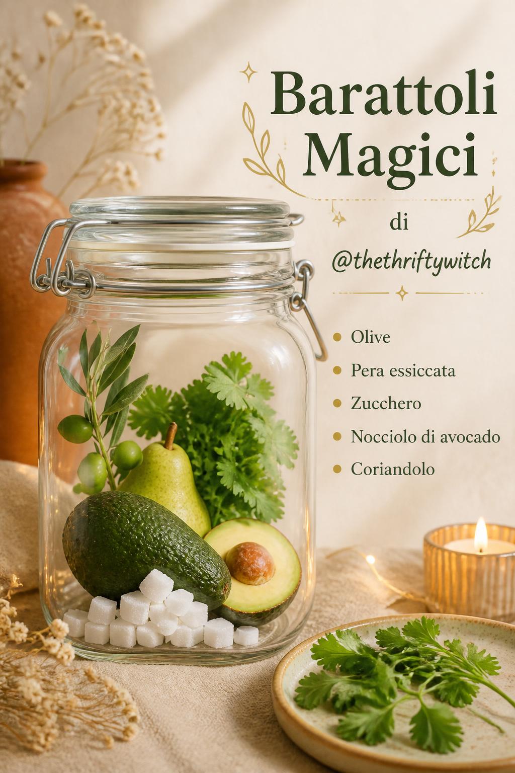 Barattoli Magici di @thethrifthywitch