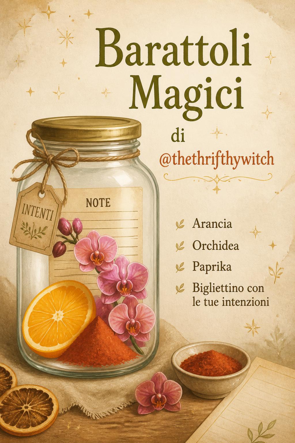 Barattoli Magici di @thethrifthywitch