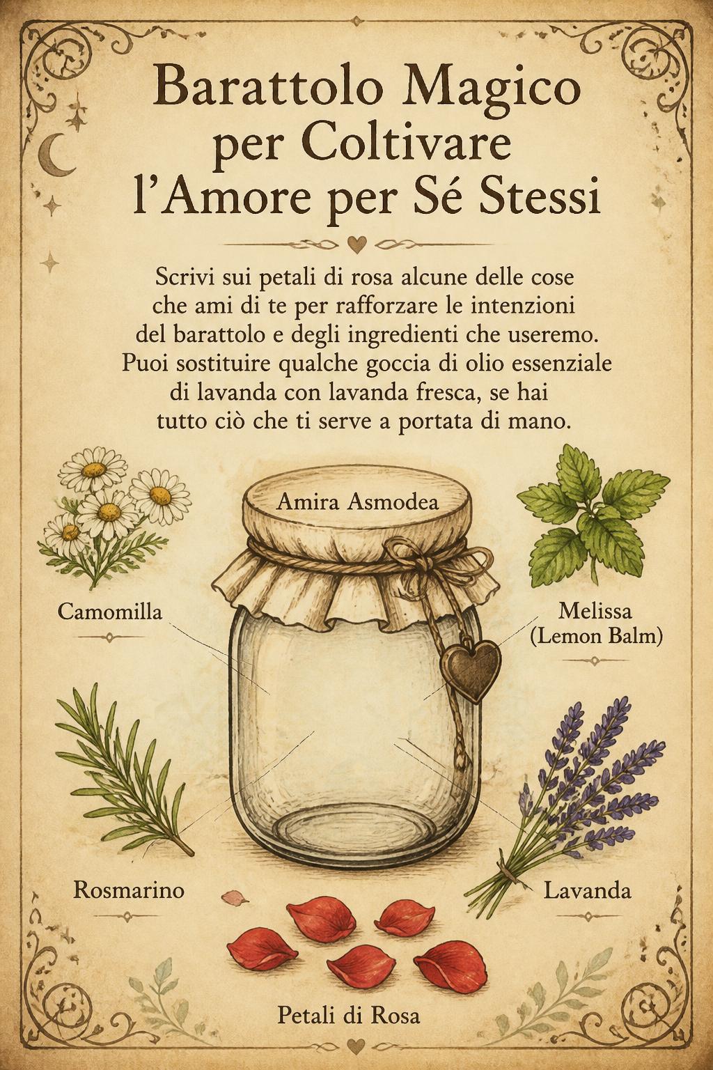 Barattolo Magico per Coltivare l'Amore per Sé Stessi
