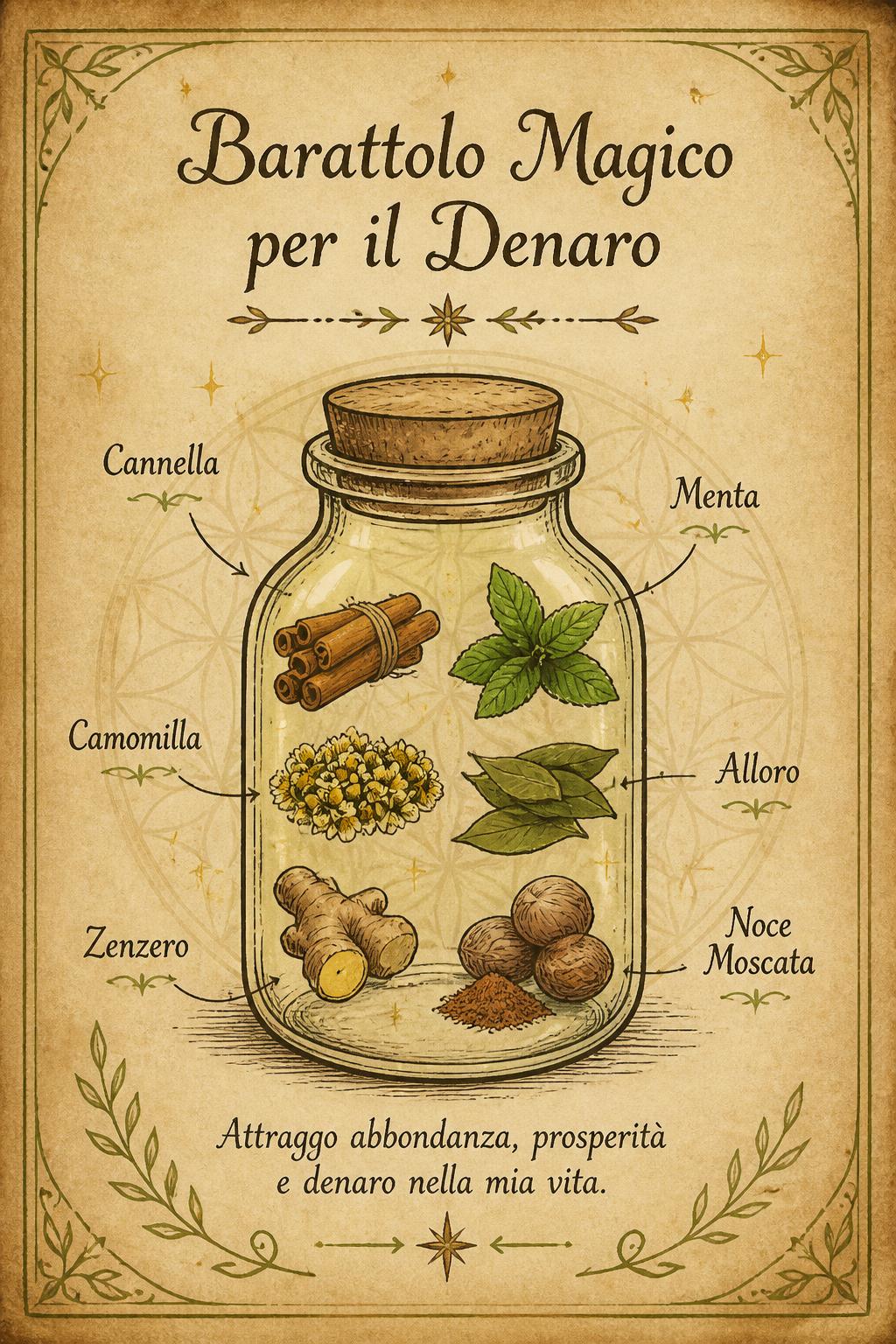 Barattolo Magico per il Denaro