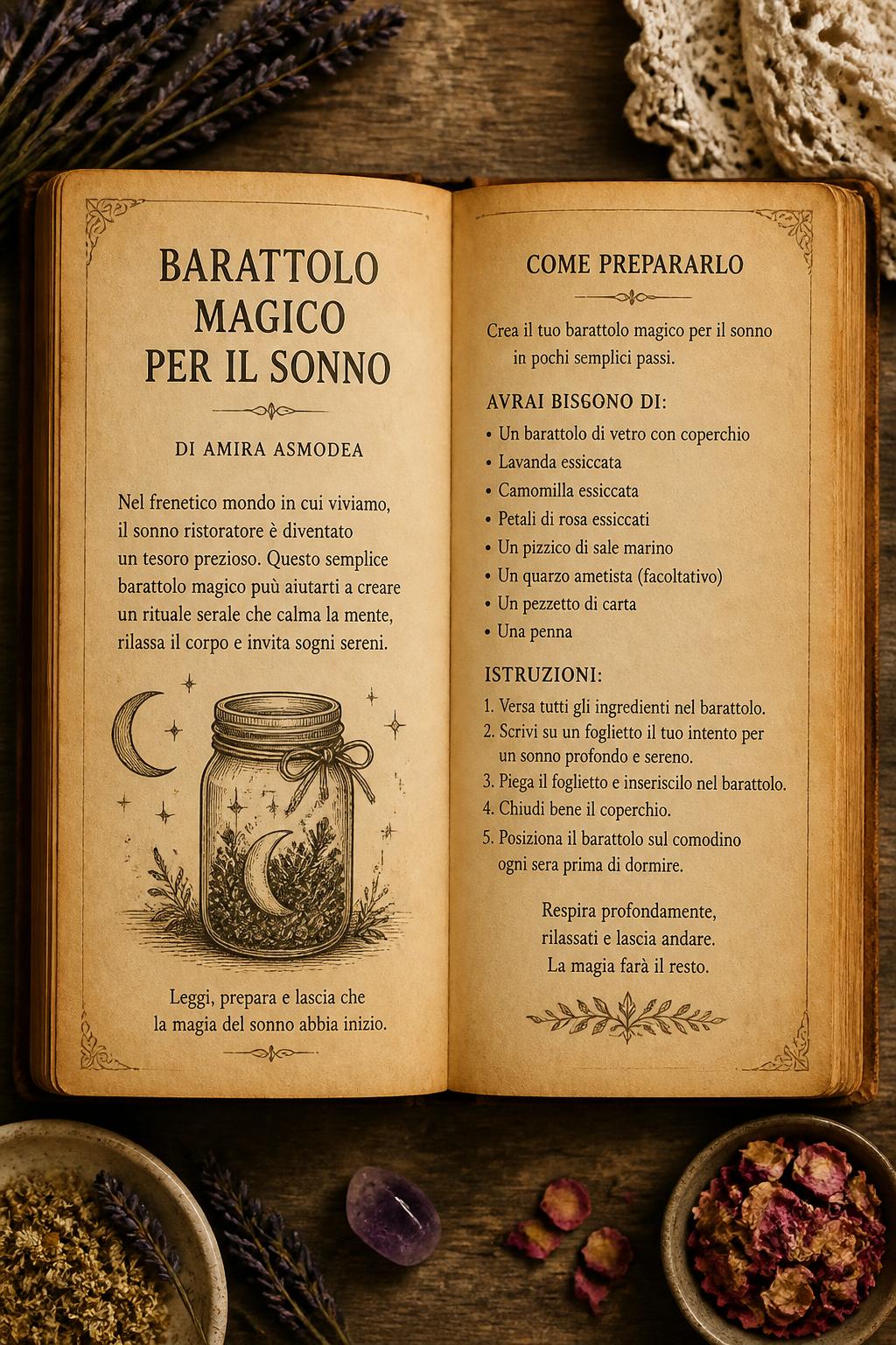 Barattolo Magico per il Sonno