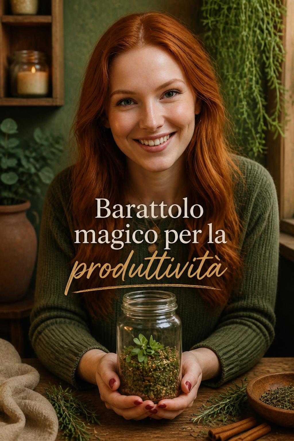 Barattolo magico per la produttività