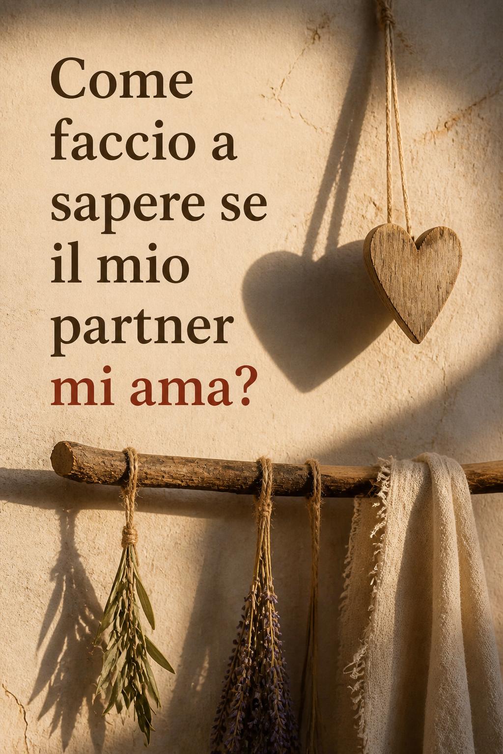 Come faccio a sapere se il mio partner mi ama?