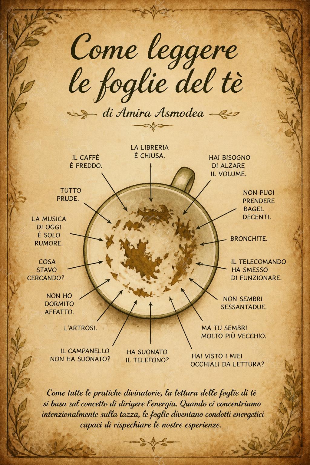Come leggere le foglie del tè