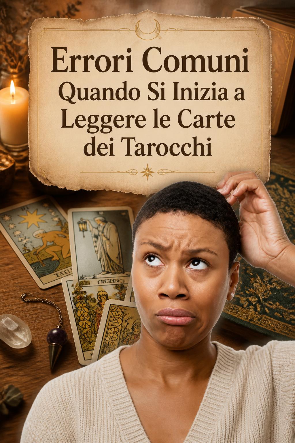 Errori Comuni Quando Si Inizia a Leggere le Carte dei Tarocchi