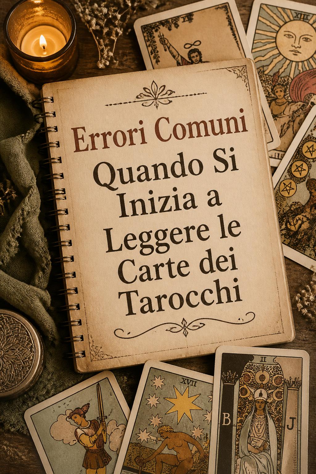 Errori Comuni Quando Si Inizia a Leggere le Carte dei Tarocchi