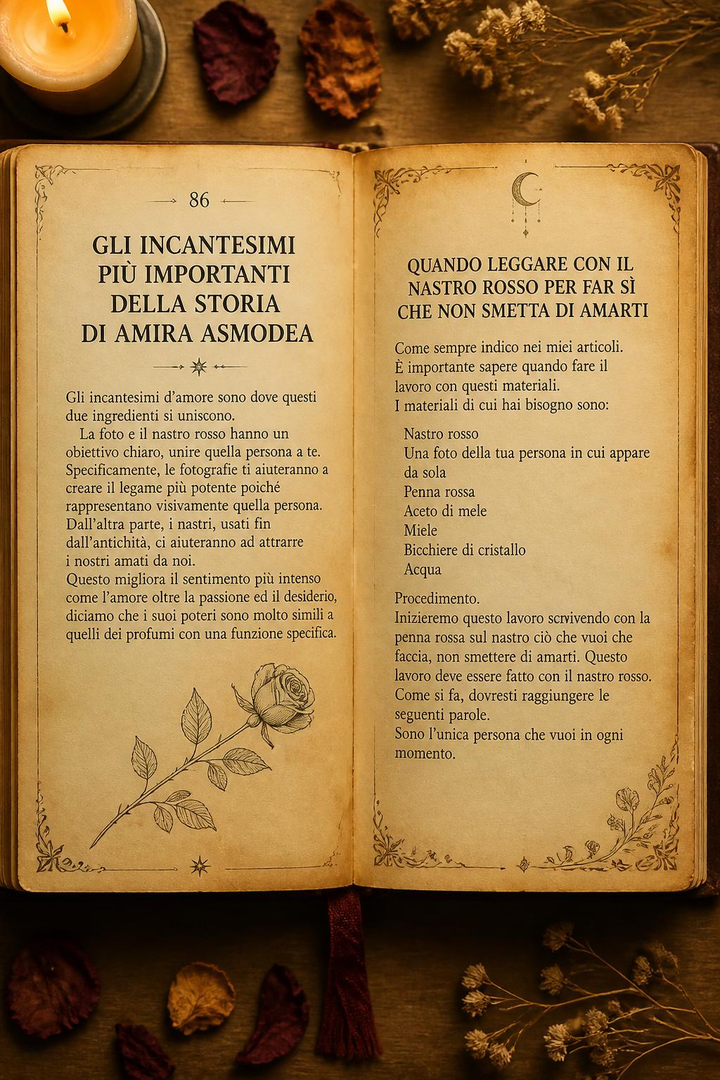 Gli Incantesimi Più Importanti della Storia di Amira Asmodea