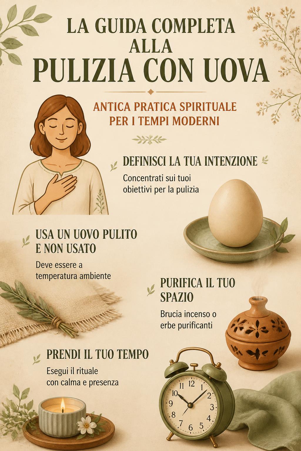 La guida completa alla pulizia con uova: antica pratica spirituale per i tempi moderni