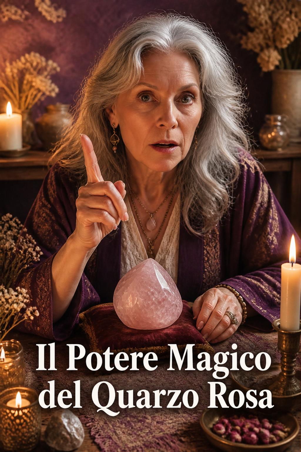 Il Potere Magico del Quarzo Rosa