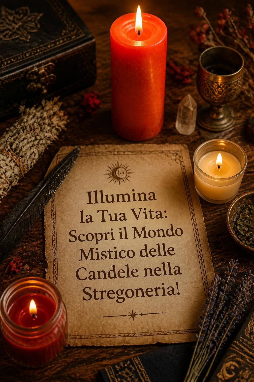 Spell With Candles to Enhance Love Illumina la Tua Vita: Scopri il Mondo Mistico delle Candele nella Stregoneria!