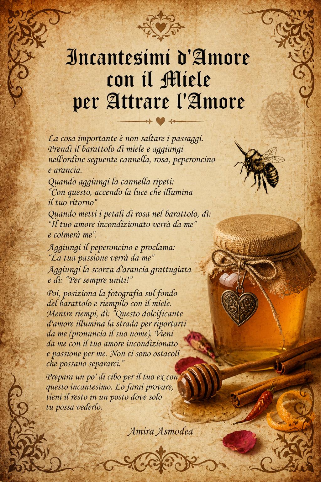 Incantesimi d'Amore con il Miele per Attrare l'Amore