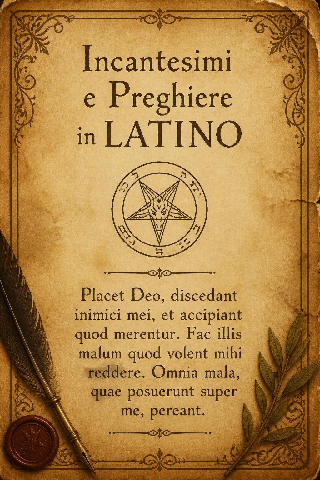 Incantesimi e Preghiere in Latino