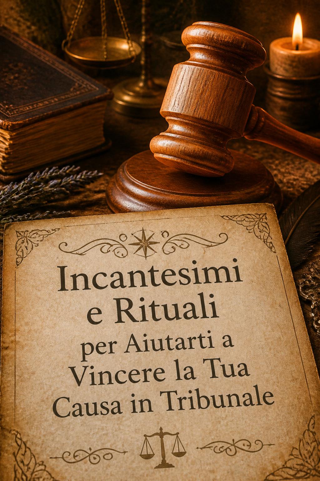 Incantesimi e Rituali per Aiutarti a Vincere la Tua Causa in Tribunale