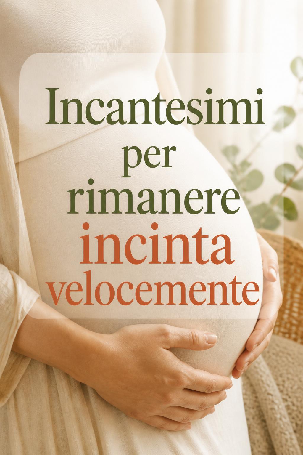 Incantesimi per rimanere incinta velocemente