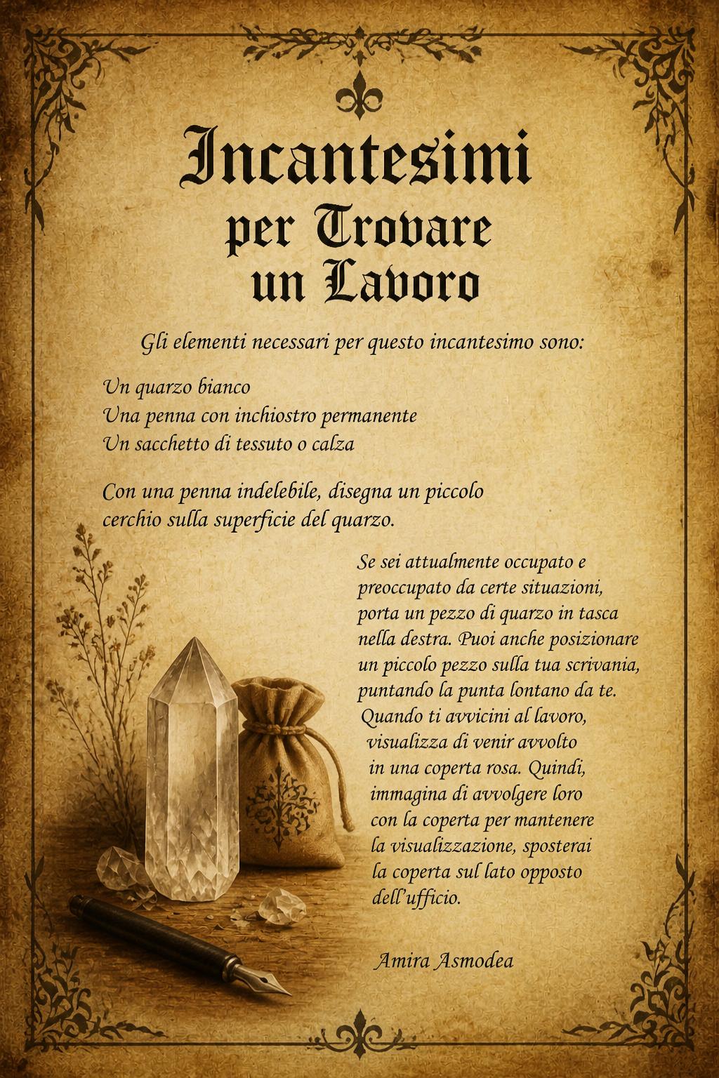 Incantesimi per Trovare un Lavoro