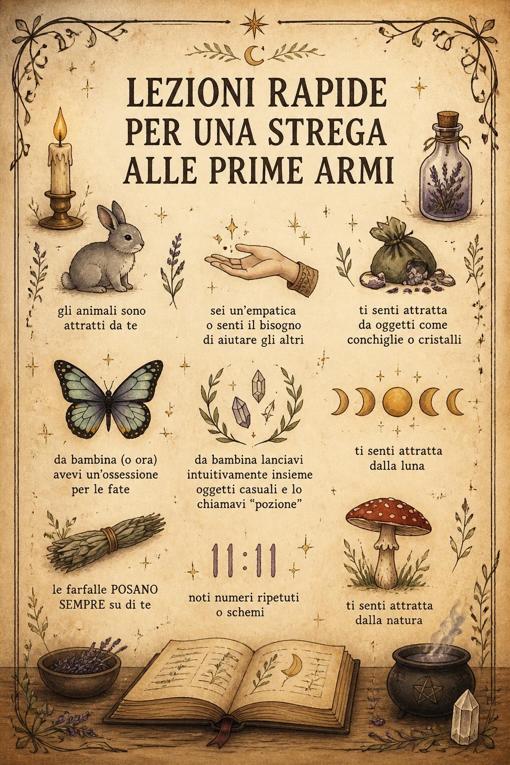 Lezioni rapide per una strega alle prime armi