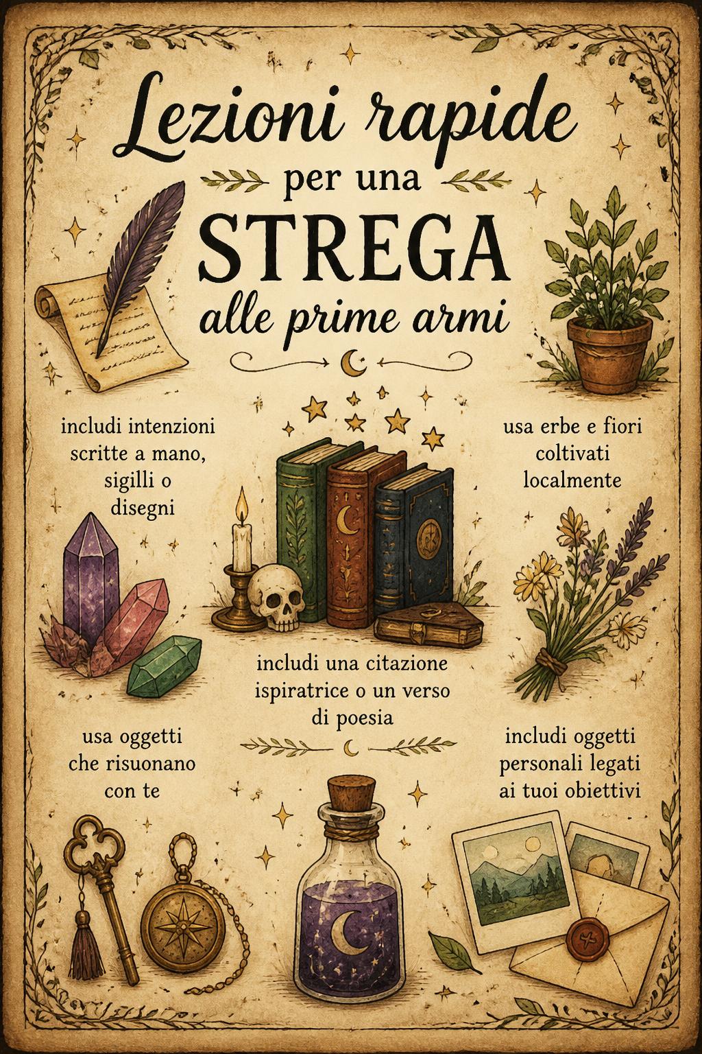 Lezioni rapide per una strega alle prime armi