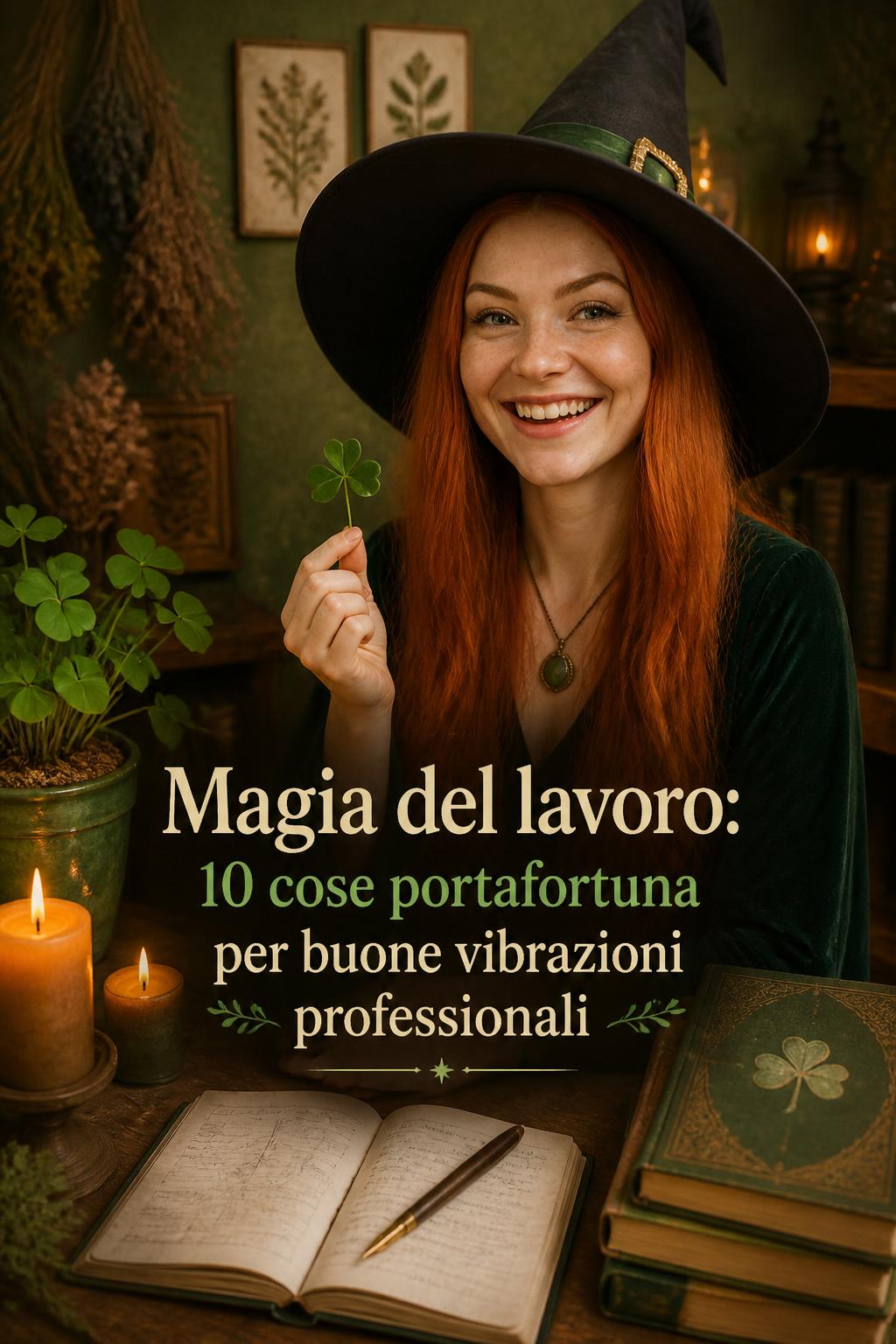 Magia del lavoro: 10 cose portafortuna per buone vibrazioni professionali