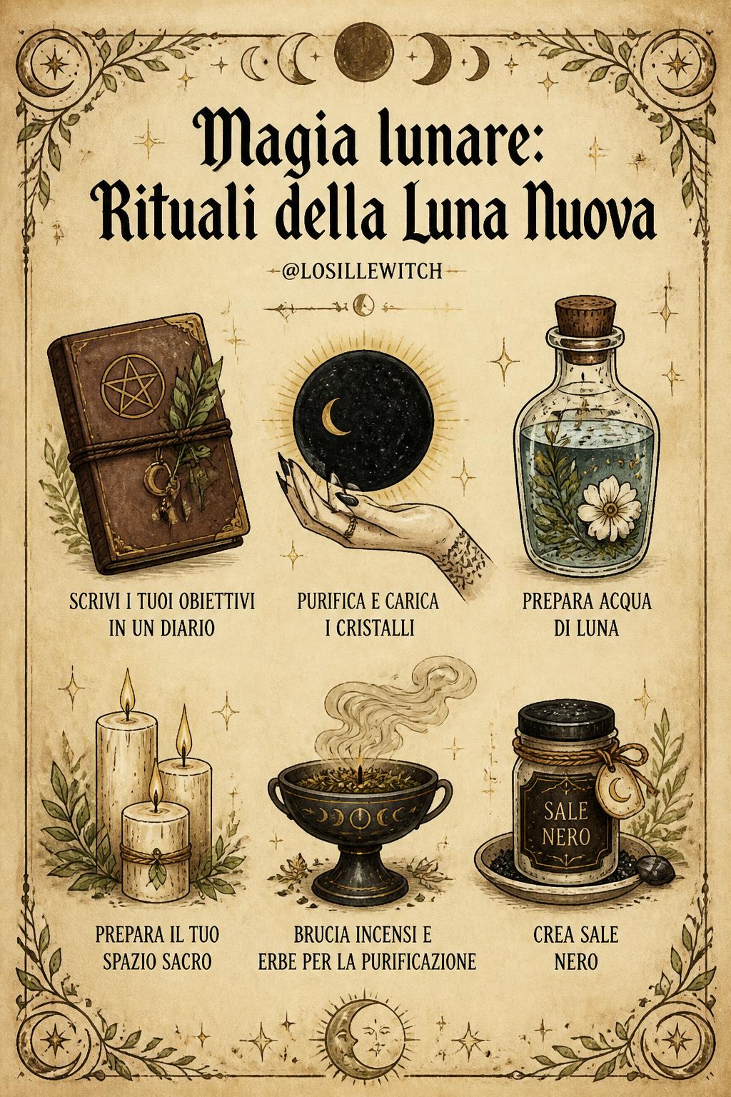 Magia lunare: Rituali della Luna Nuova