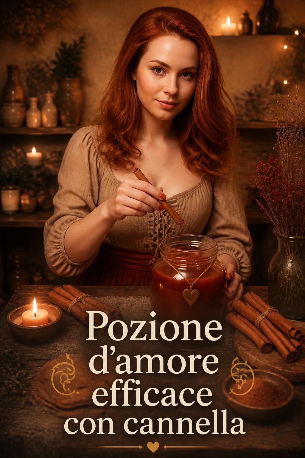Pozione d'amore efficace con cannella