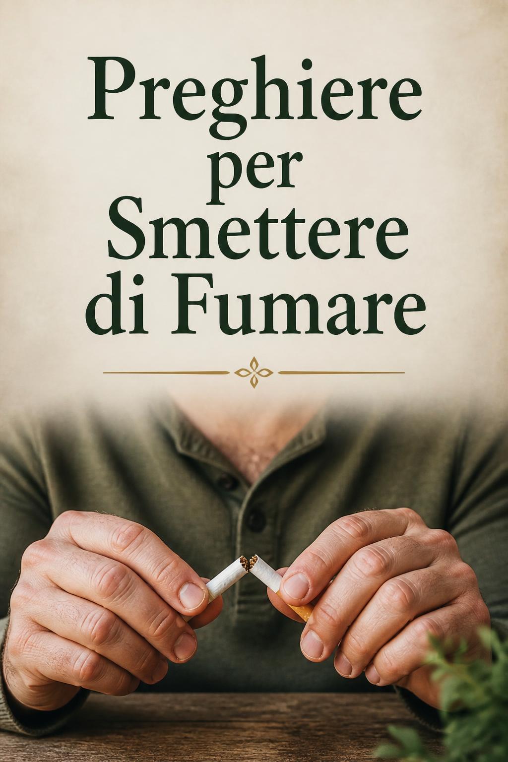 Preghiere per Smettere di Fumare