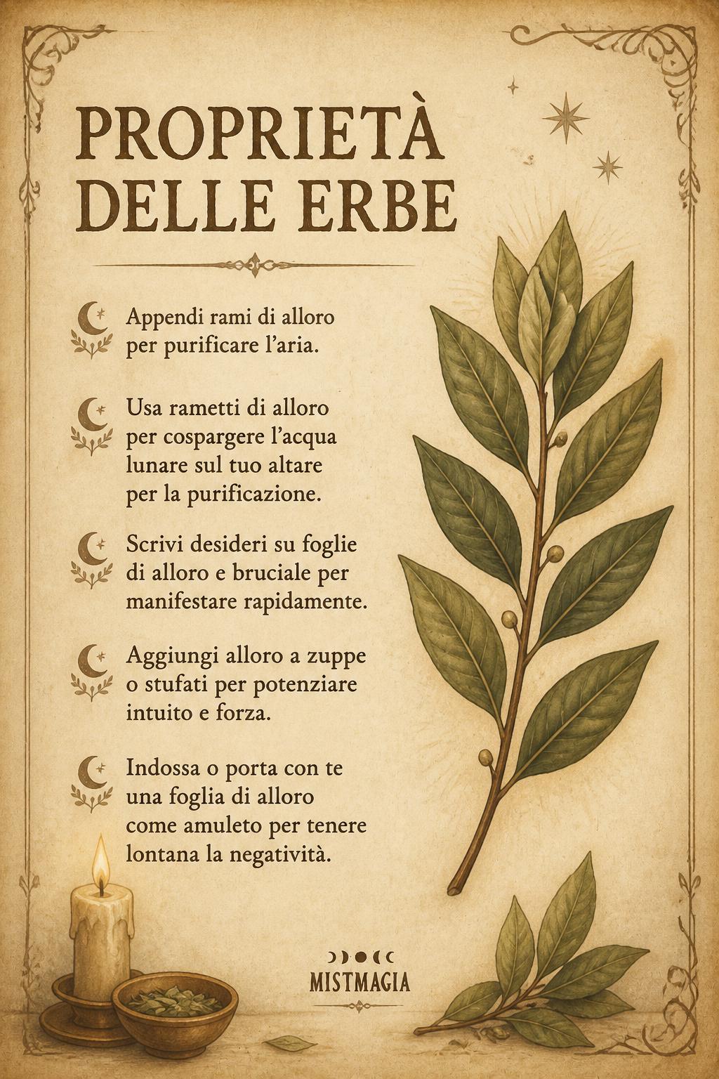 Proprietà delle Erbe