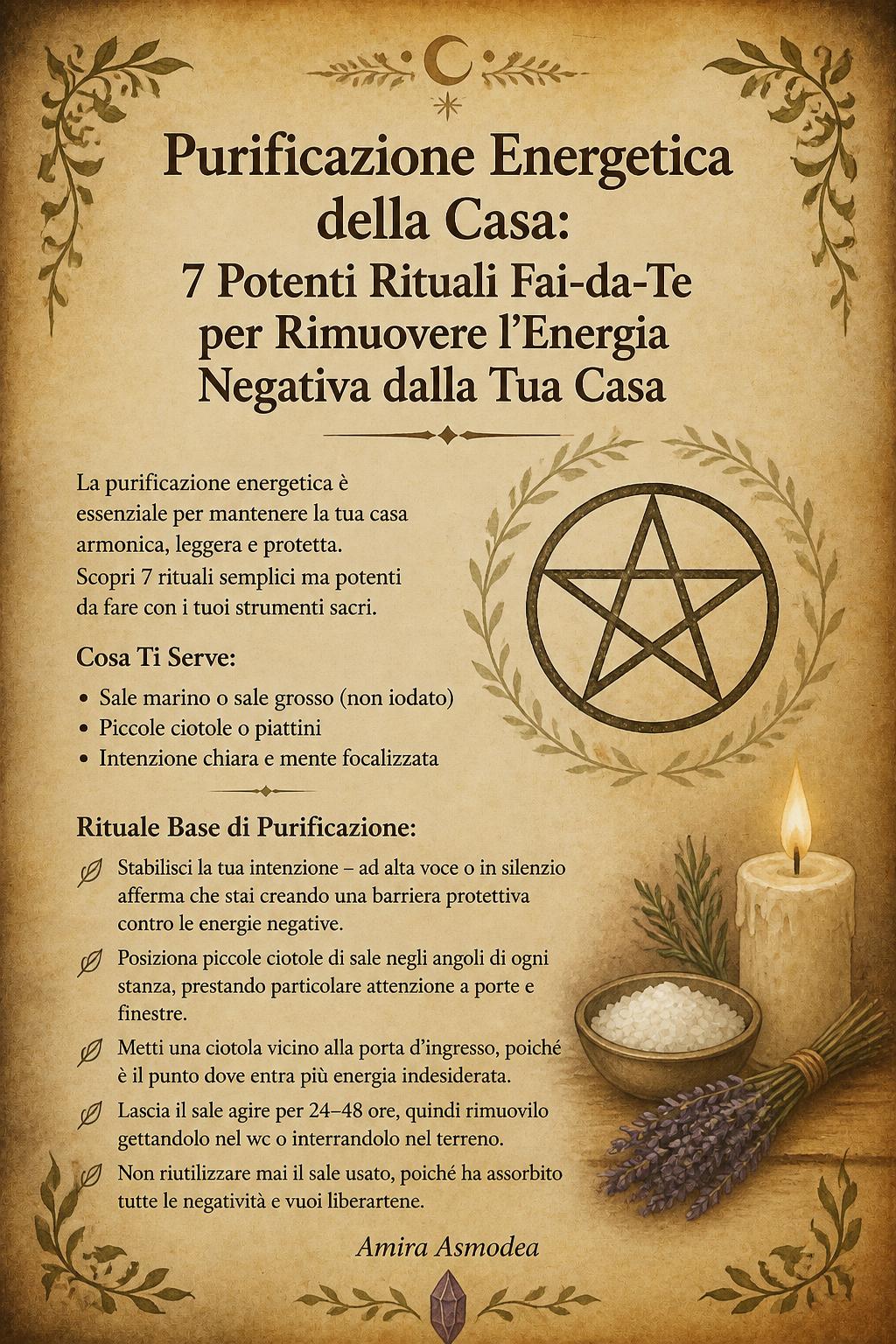 Purificazione Energetica della Casa: 7 Potenti Rituali Fai-da-Te per Rimuovere l'Energia Negativa dalla Tua Casa Purificazione Energetica della Casa: 7 Potenti Rituali Fai-da-Te per Rimuovere l'Energia Negativa dalla Tua Casa