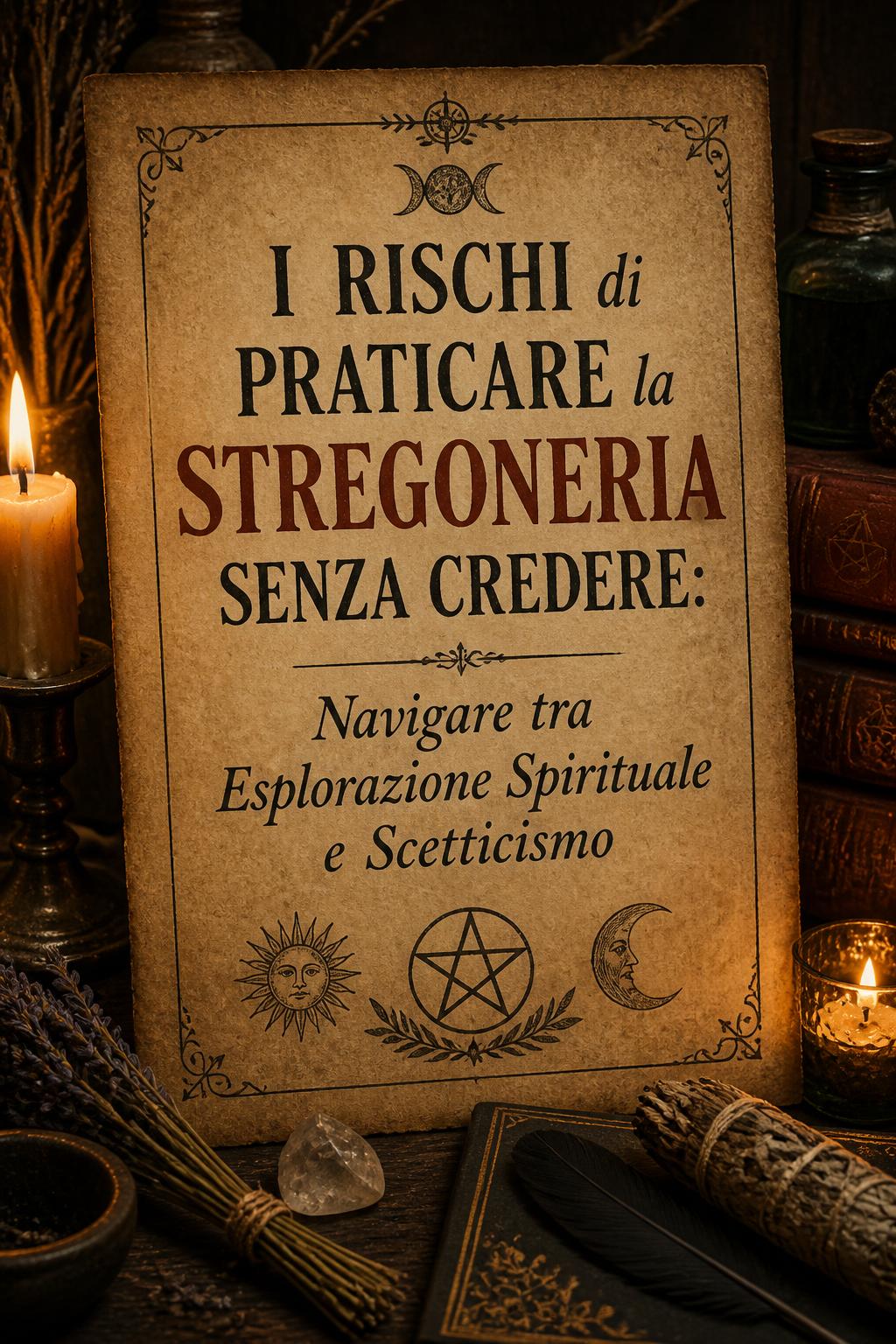 I Rischi di Praticare la Stregoneria Senza Credere: Navigare tra Esplorazione Spirituale e Scetticismo